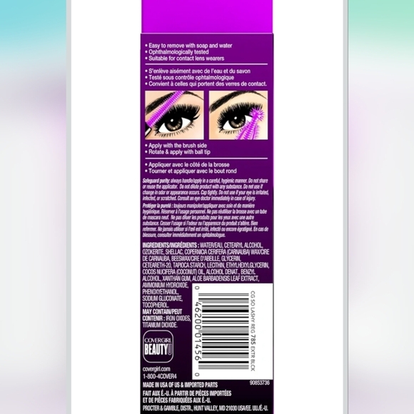 COVERGIRL So Lashy! blastPRO Mascara Extreme Black .44 fl oz (13.1 ml) (New) - Picture 2 of 11